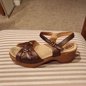 Womens Danskos Open Toe Sandals - Size 9.5